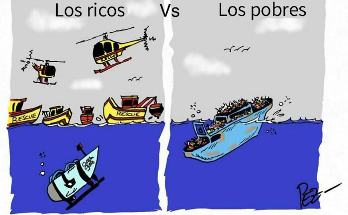 Ricos contra pobres