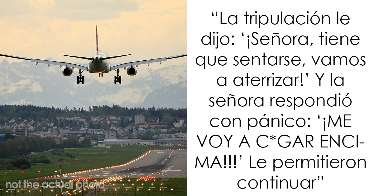 25 Divertidas conversaciones de pasajeros en avión que había que compartir