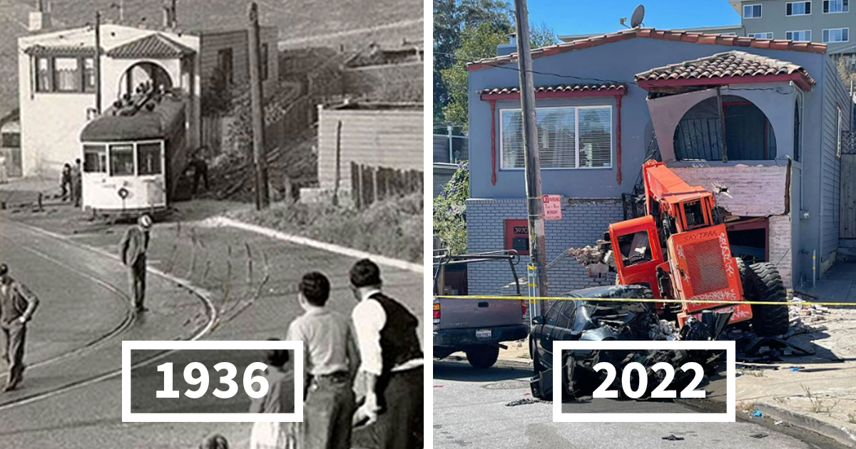 38 Interesantes fotos mostrando el antes y el ahora para ver los efectos del tiempo (nuevas imágenes)