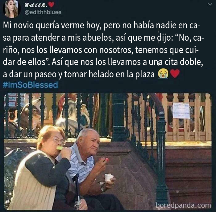 Abuelos bendecidos