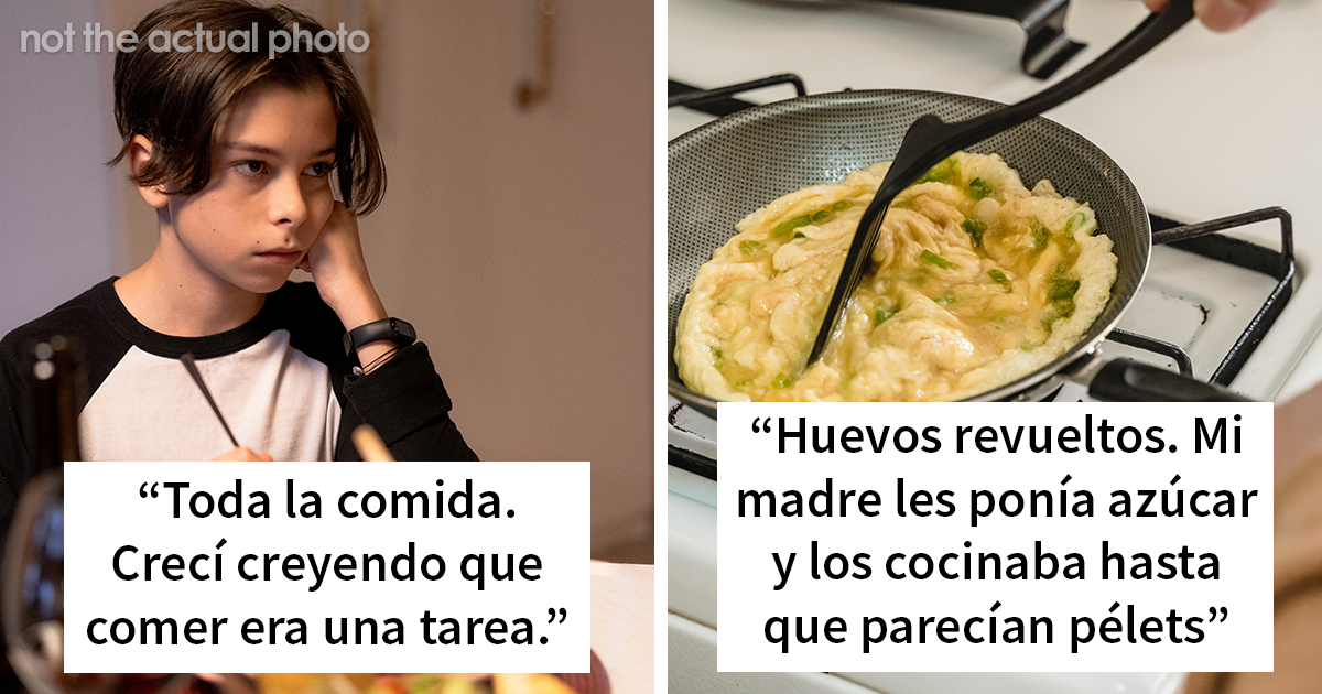 21 Personas cuentan qué comida no soportan por culpa de su familia