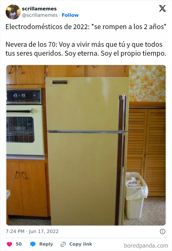 Antes duraba todo más