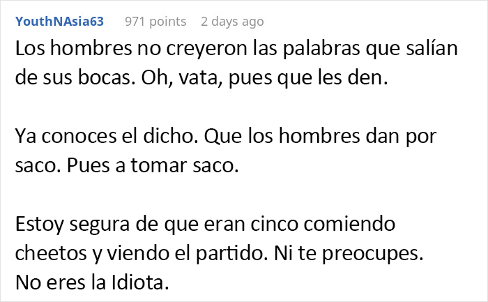 En una familia los hombres se niegan a ayudar a las mujeres en Acción de Gracias y los echan de casa