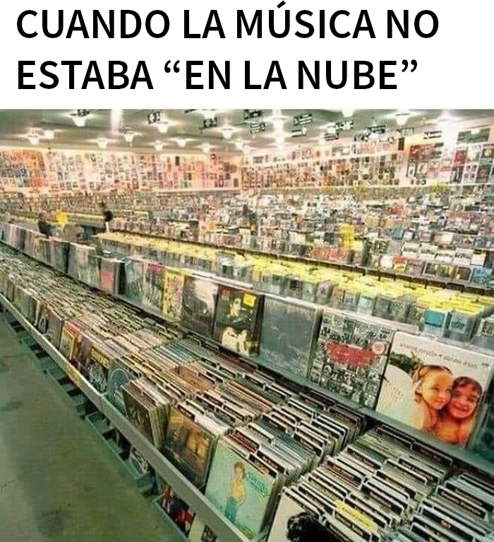 Seré yo, pero cuando pago por música, quiero algo tangible en mis manos