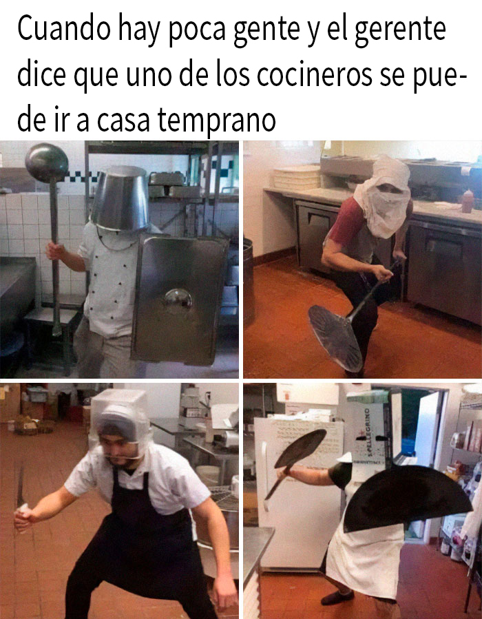 Los cuatro señores de las cocinas