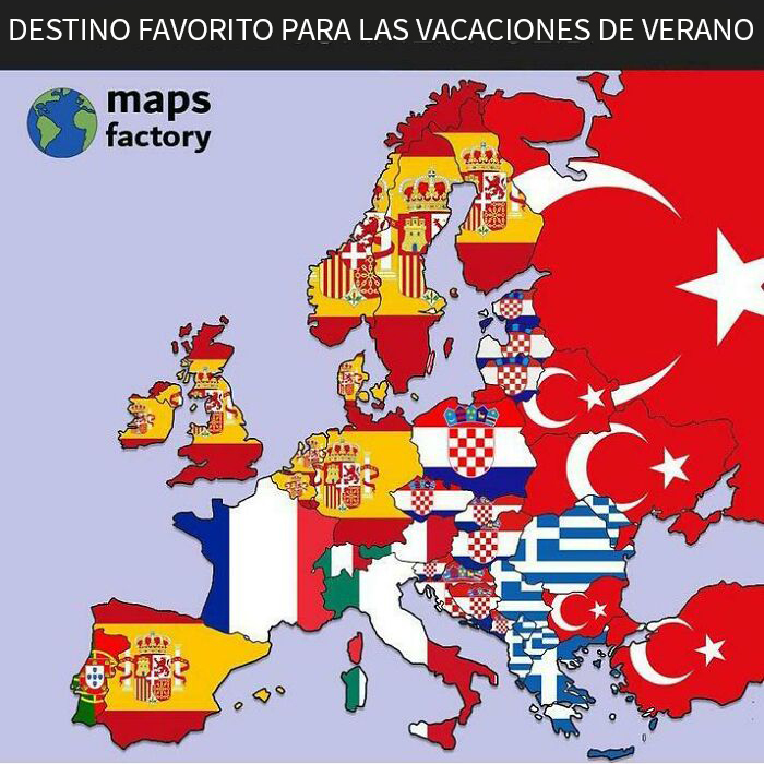 Destinos De Vacaciones Favoritos De Los Europeos