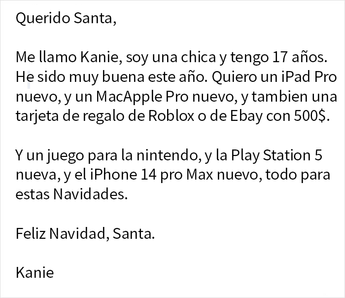 Santa Claus debe tener una mina de oro