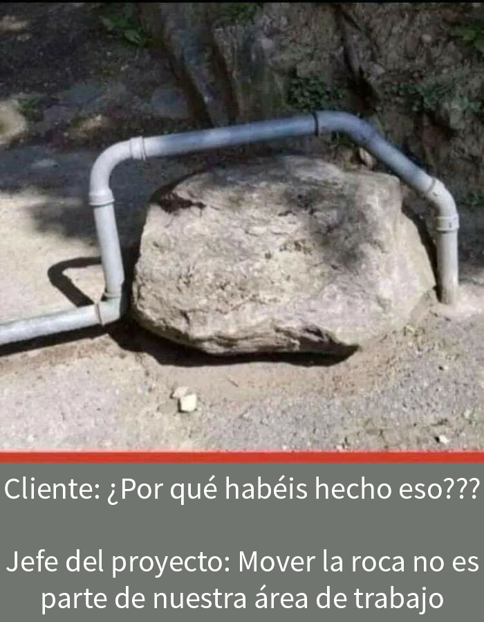 En el contrato no pone nada sobre mover rocas