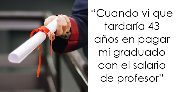 20 Profesores cuentan cuál fue la gota que colmó el vaso para dejar su trabajo