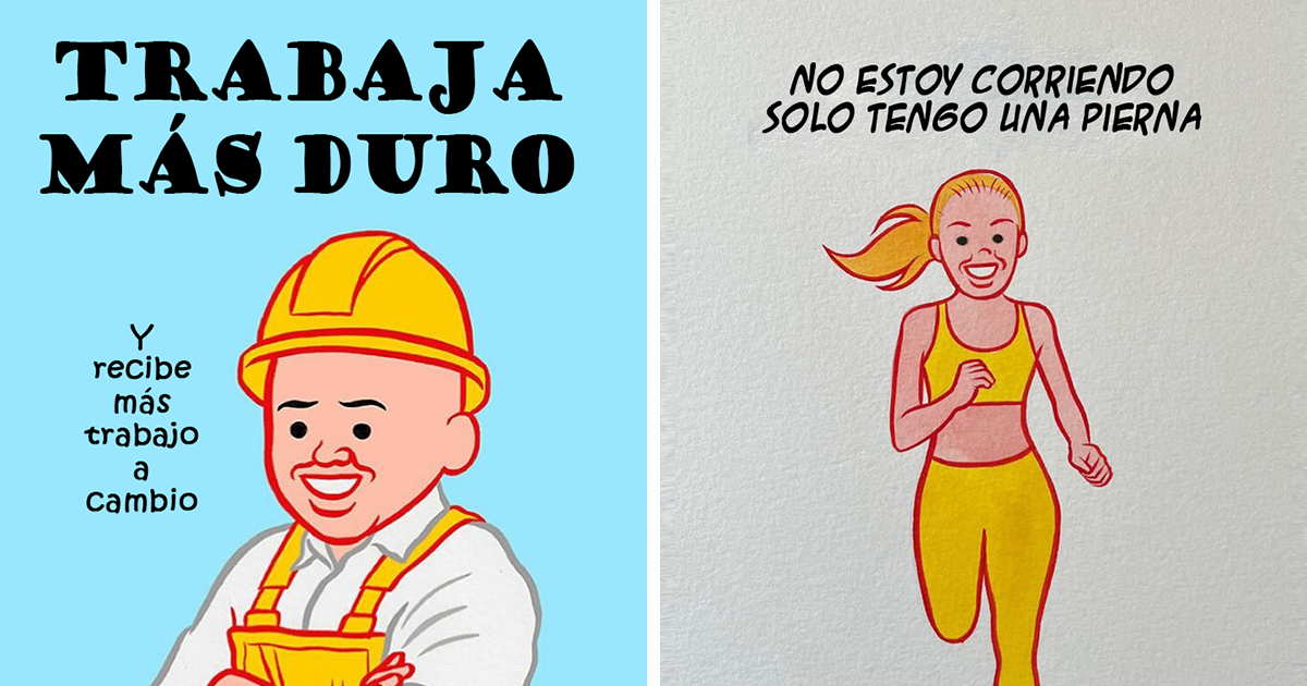 15 Divertidos carteles desmotivadores creados por el artista Joan Cornellá