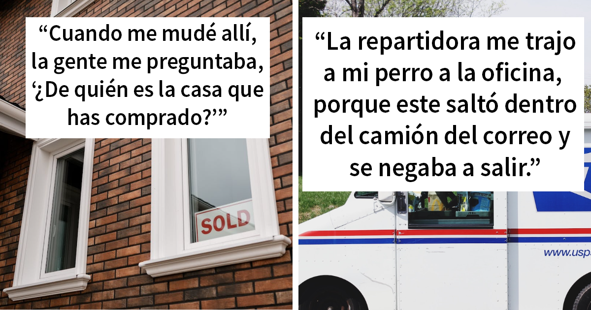 20 Personas comparten detalles que ocurren cuando vives en un pueblo pequeño