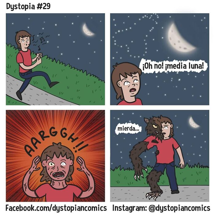 Dark Dystopia: 40 Dark Humor Comics Made By This Artist