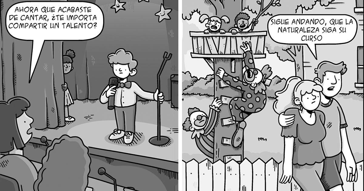 12 Nuevos e ingeniosos cómics de una sola viñeta creados por el artista Ryan Mason