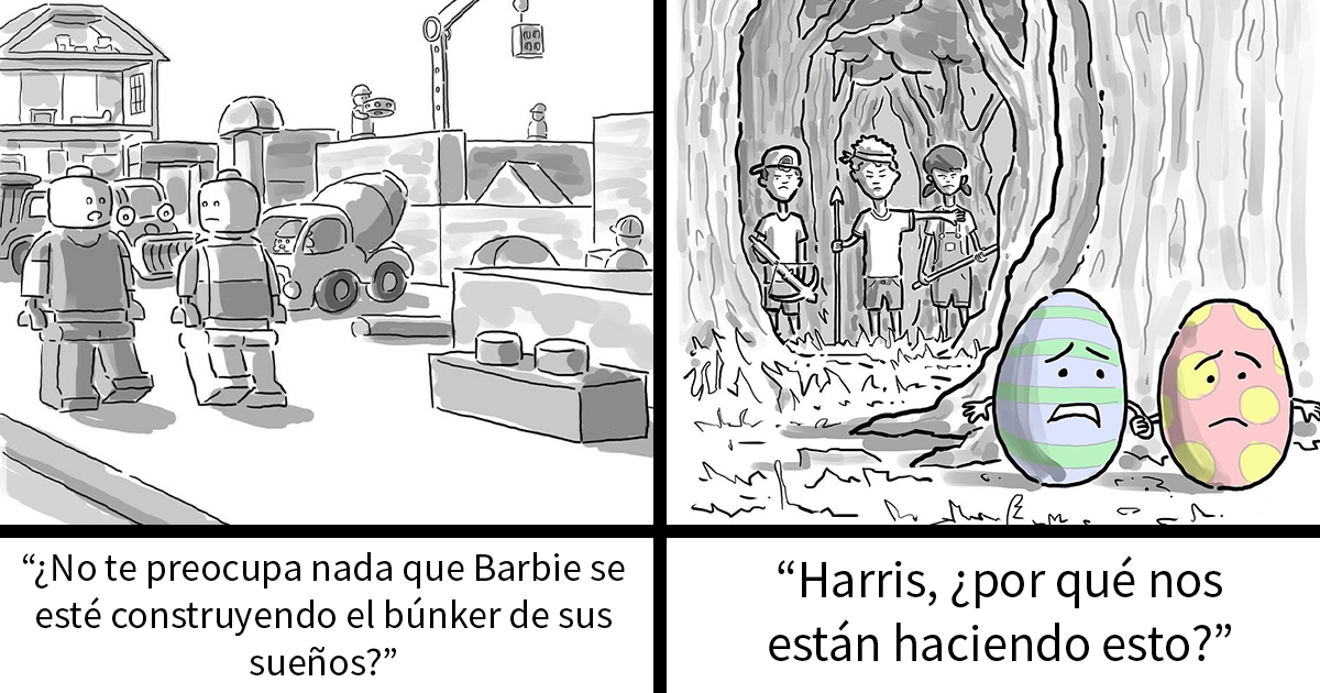 12 Divertidas viñetas sobre lo absurdo del mundo moderno