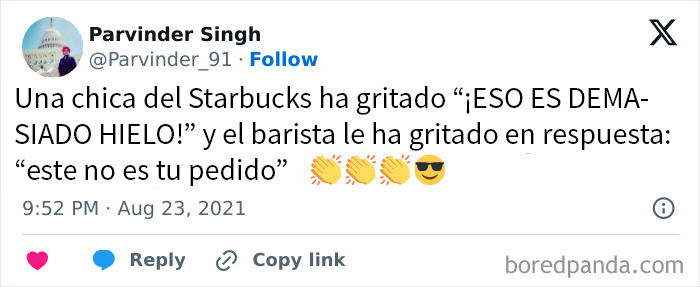 Hay más gente esperando su café