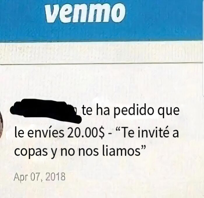 Este tipo que se creyó que si te invita a una copa le debes sexo