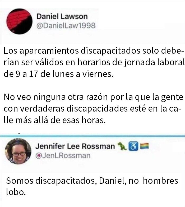 Aparcamiento para discapacitados