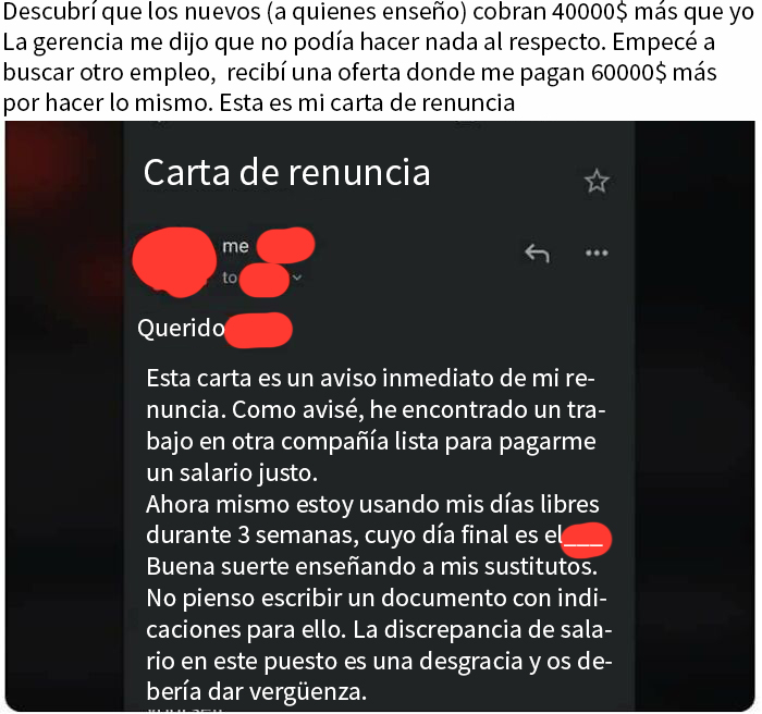 30 Screenshots Of Text Exchanges Featuring Job Resignations, As Shared On This Page