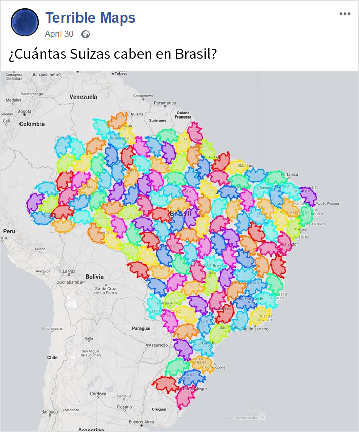 50 Terrible But Funny Maps That You Wouldn’t Find In A Geography Book (Best Of All Time)