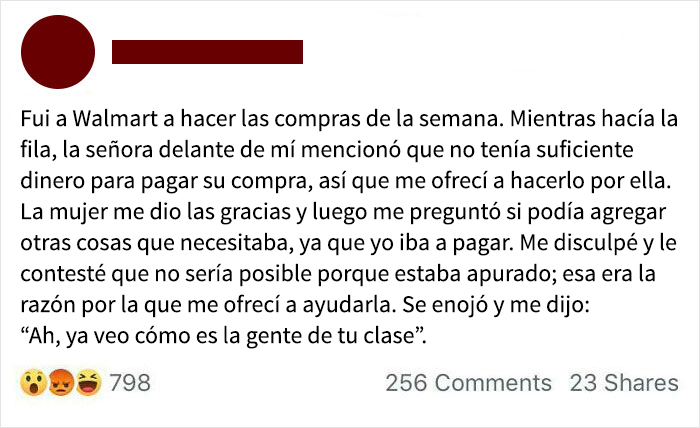 Una clienta un poco problemática en Walmart