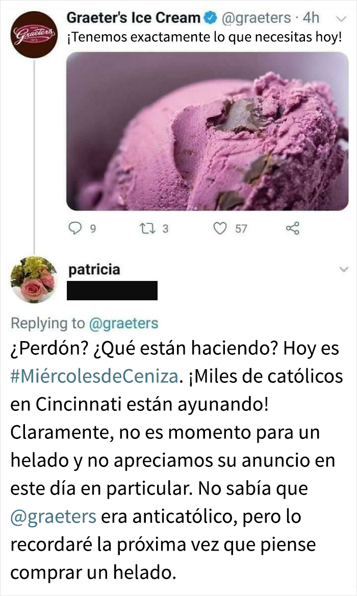 Los católicos dicen que no puedes publicitar tu empresa por 40 días