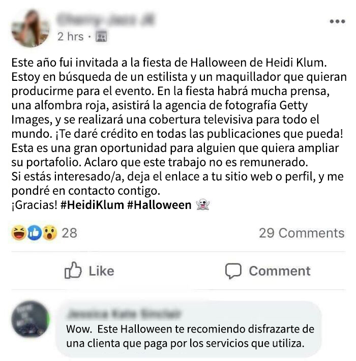 Es una falta de respeto hacia los trabajadores