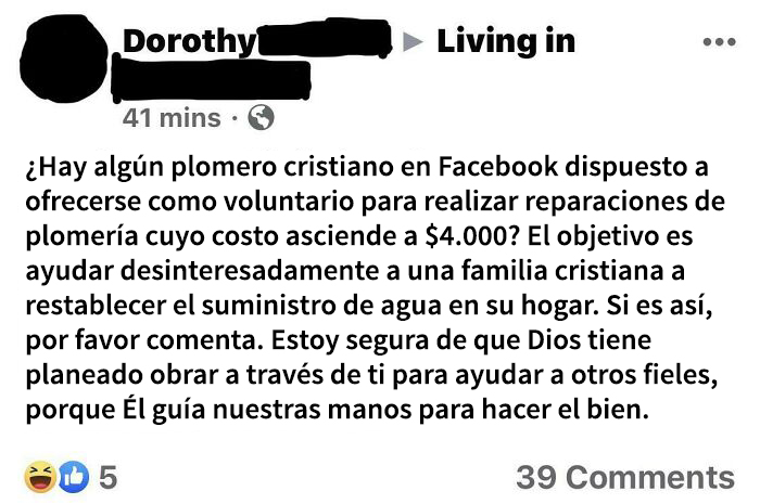 Plomeros ateos, por favor abstenerse de comentar