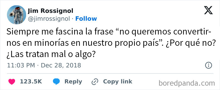 Te hace pensar