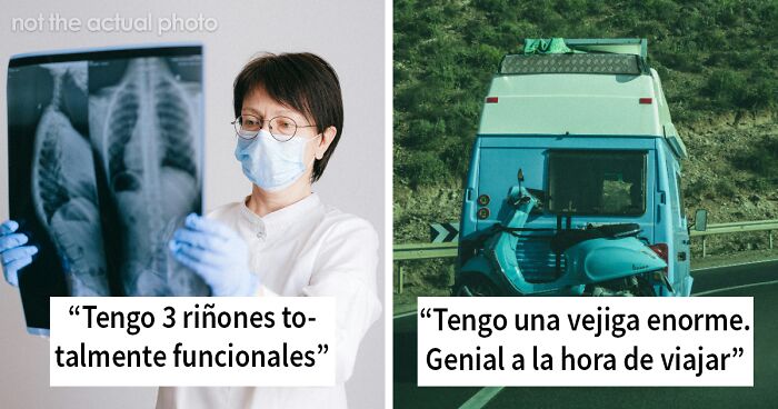 Mujer mu00e9dico con radiografu00eda y vehu00edculo en carretera, mostrando personas u00fanicas que ganaron la loteru00eda genu00e9tica.
