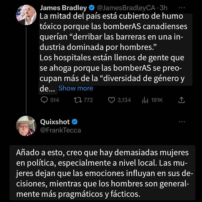 Capturas de tweets criticando el comportamiento de incels y comentarios sobre género en comunidades online.