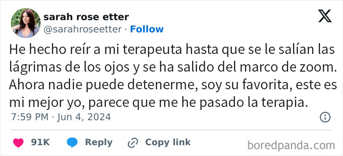 Captura de pantalla de un tuit gracioso que muestra una mentira muy vergonzosa descubierta en Internet.