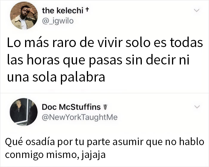 Memes absurdos y divertidos sobre vivir solo y hablar con uno mismo para tomarte un descanso divertido