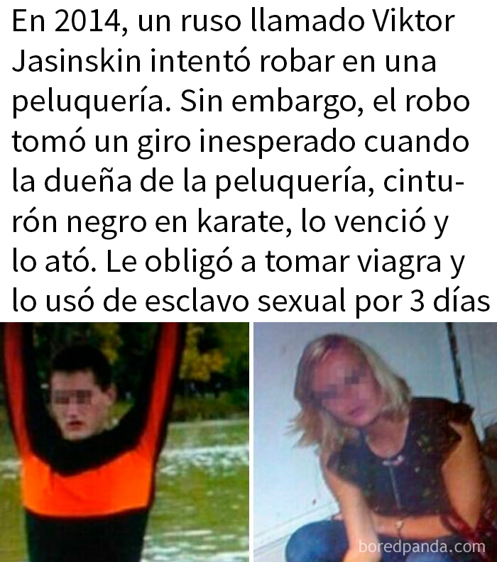 Hombre atado y mujer en situación de esclavitud sexual, ilustrando datos inquietantes sobre el mundo actual.