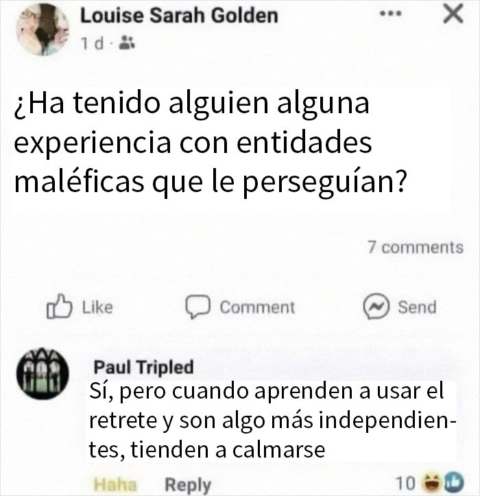 Memes divertidos sobre experiencias con entidades maléficas y respuestas graciosas para disfrutar sin otra cosa que hacer