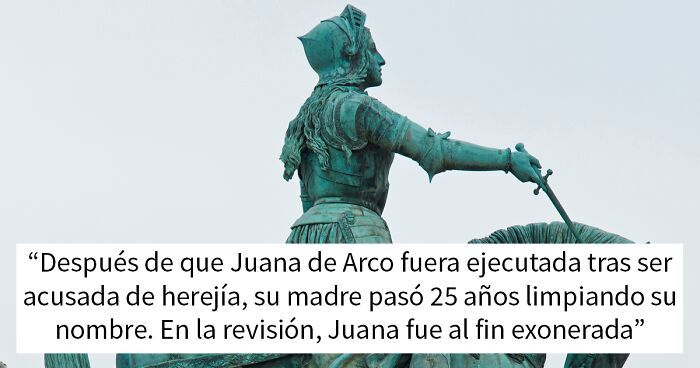 Estatua de Juana de Arco en caballo, ilustrando datos sorprendentes sobre hechos histu00f3ricos poco conocidos.