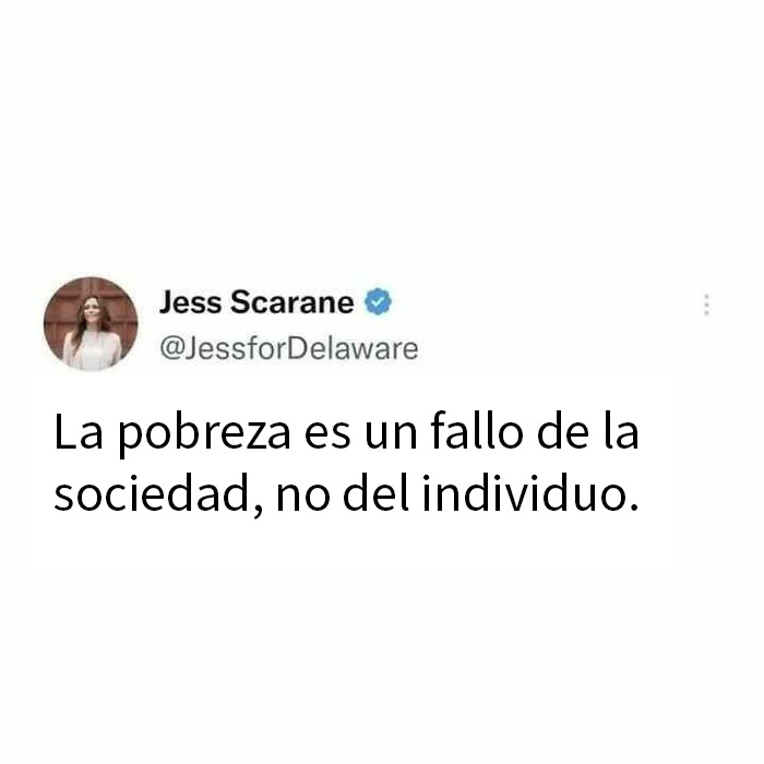 Meme con frase sobre pobreza y sociedad, compartido con humor y crudas verdades en comunidad de memes impactantes.