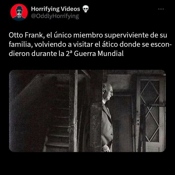 Hombre mayor en ático oscuro, historia extrañamente terrorífica que pone a prueba tus nervios en un ambiente inquietante.
