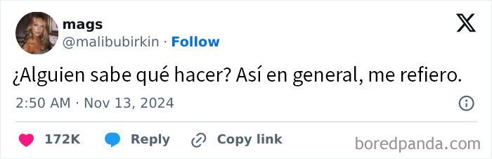 Meme divertido en español que refleja una pregunta común y familiar para discutir en terapia.