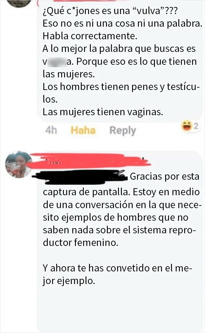 Comentarios en redes sociales que muestran personas que se lo pensarán 2 veces antes de corregir a alguien.