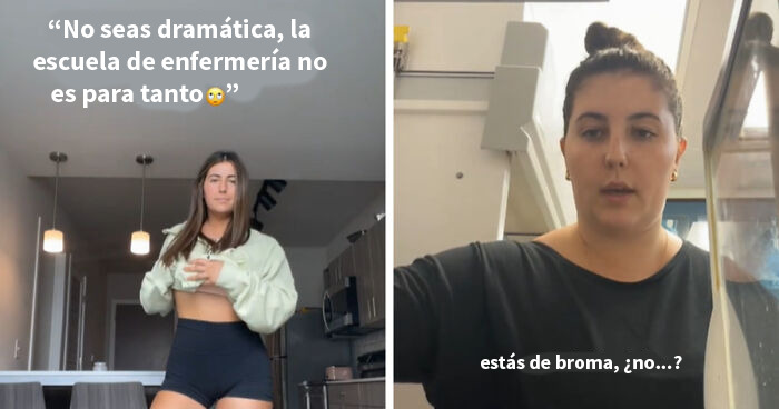 Mujer mostrando cambio físico evidente en fotos de antes y después que reflejan cómo la vida les pasó por encima.