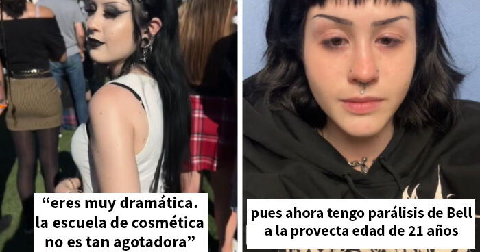 Antes y después de personas mostrando cambios físicos y emocionales significativos tras experiencias de vida difíciles.