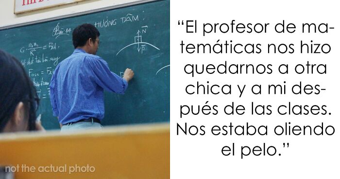 Hombre escribiendo en pizarra en clase, ilustrando personas que ignoraron su intuiciu00f3n y lo lamentaron en contexto educativo.