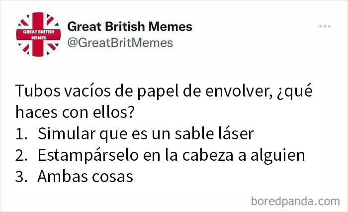 Memes británicos divertidos mostrando su sentido del humor único con ejemplos de situaciones cotidianas graciosas.