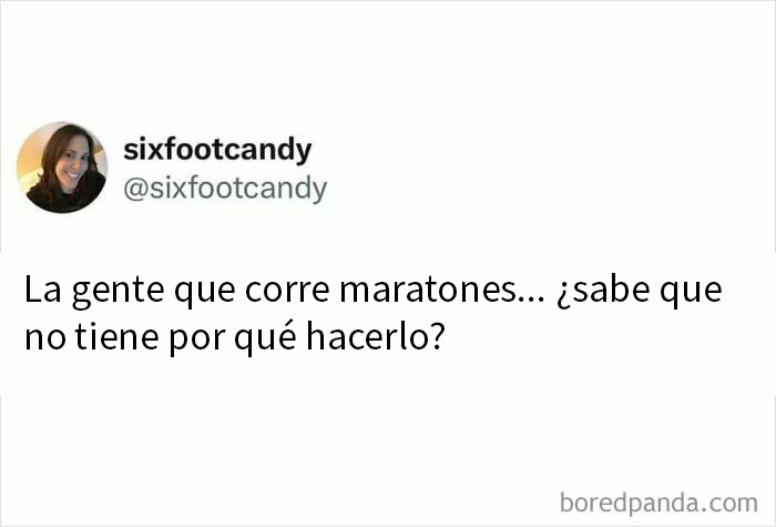 Memes divertidos con preguntas sobre correr maratones que podrías querer compartir con todos tus amigos.