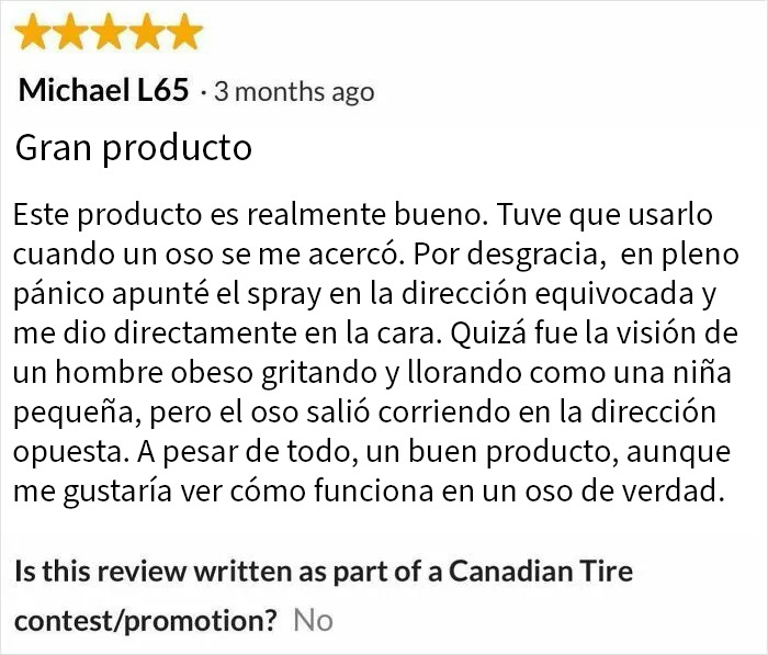Reseña divertida de producto que triunfó en internet con anécdota cómica y experiencia personal impactante.