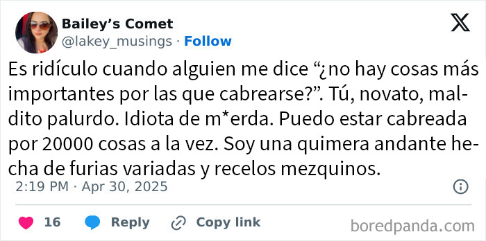 Tuit con frase sorprendente que dejó a todos sin palabras, mostrando enojo y emociones intensas en redes sociales. Tuit con frase sorprendente que dejó a todos sin palabras, mostrando enojo y emociones intensas en redes sociales.