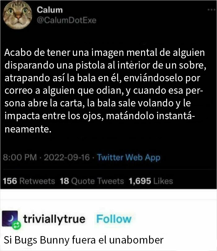 Tuit con frases inesperadas que dejaron a todos sin habla y comentarios sorprendentes en redes sociales. Tuit con frases inesperadas que dejaron a todos sin habla y comentarios sorprendentes en redes sociales.