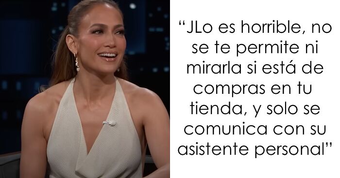 Jennifer Lopez en entrevista, hablando sobre encuentros desagradables con celebridades y experiencias que causaron arrepentimiento.