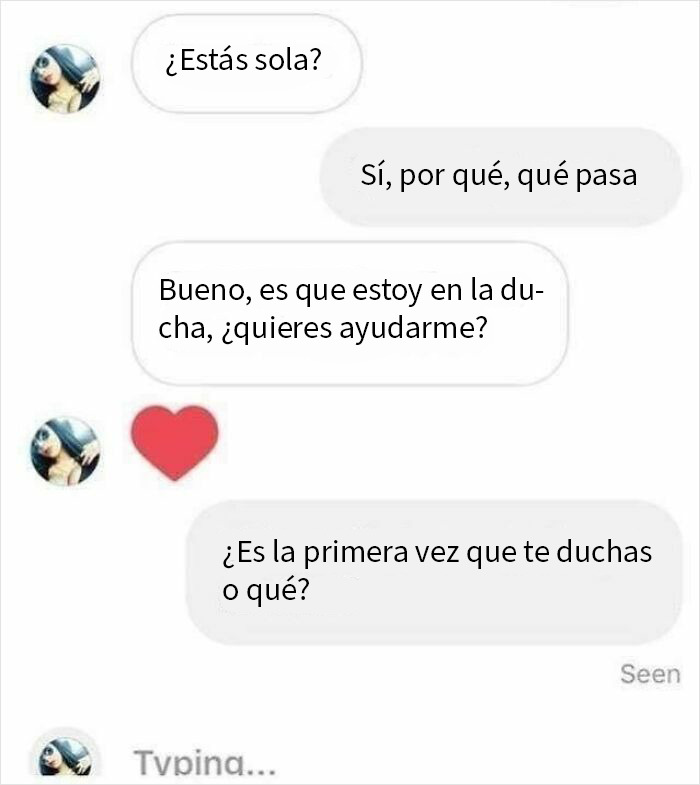 Chat entre mujer y hombre con respuesta sarcástica, ejemplo de mujeres que hicieron a hombres creepy arrepentirse rápido. Chat entre mujer y hombre con respuesta sarcástica, ejemplo de mujeres que hicieron a hombres creepy arrepentirse rápido.