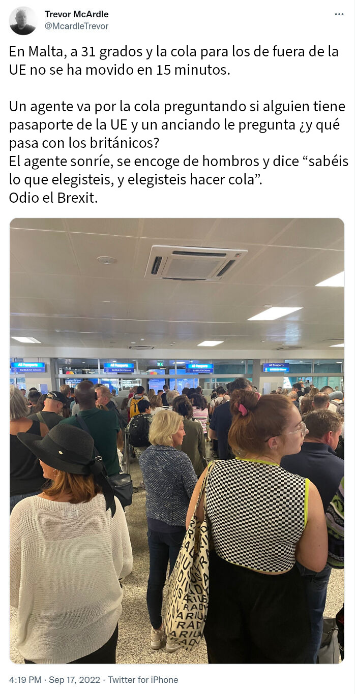 Británicos lloran mientras enfrentan consecuencias karma por intentar evitar deportación en España después del Brexit.